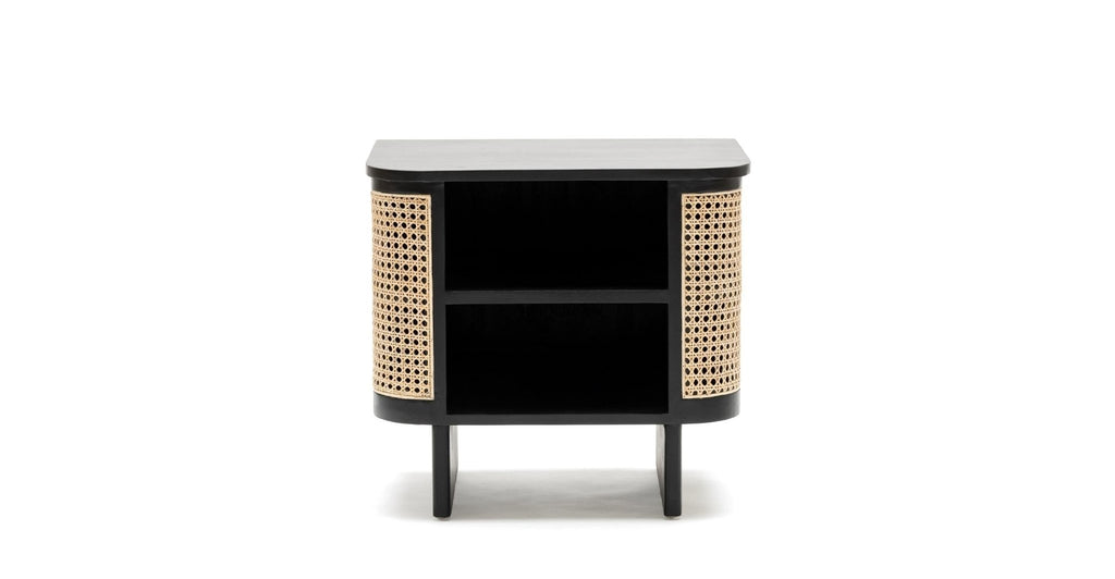 Cali Bedside Table - Black.