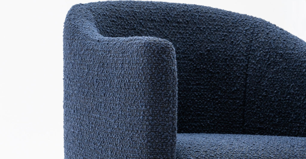 Camden Chair - Navy Boucle.