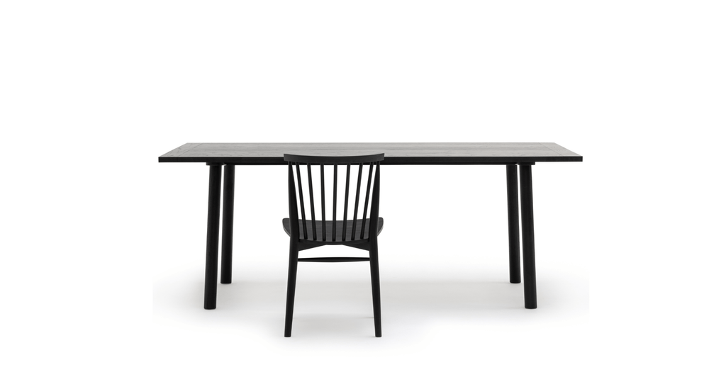 Coco Dining Table - Black Oak.