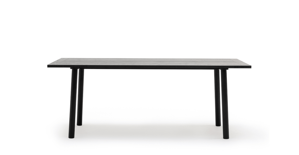 Coco Dining Table - Black Oak.