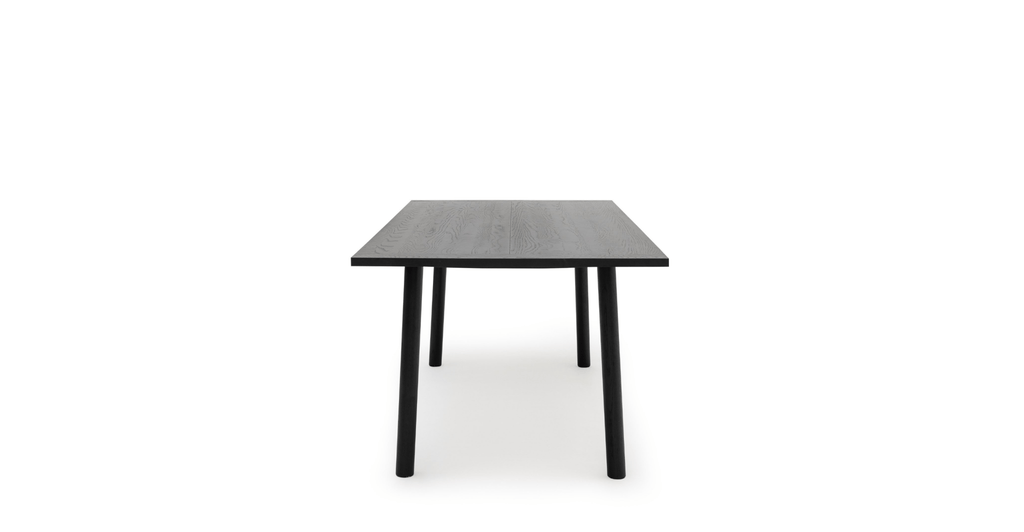 Coco Dining Table - Black Oak.