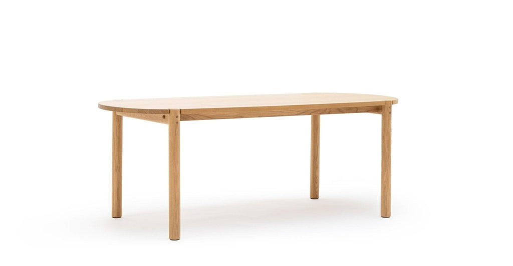 Cove Oval Dining Table - Light Oak.