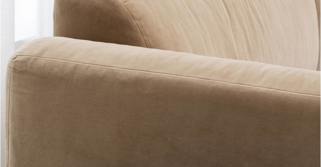 Department 235 Sofa - Oak & Conte Oyster.