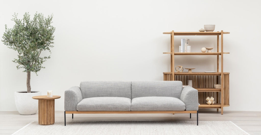 Department 235 Sofa - Oak & Harbour.