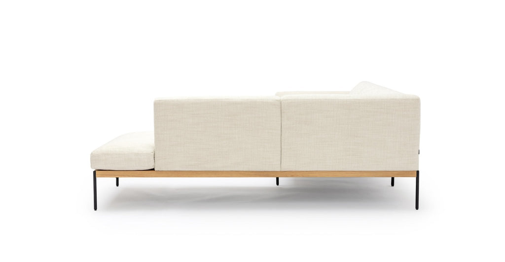 DEPARTMENT L-SHAPE SOFA - GESSO - THE LOOM COLLECTION