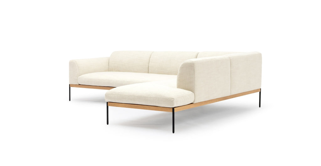 DEPARTMENT L-SHAPE SOFA - GESSO - THE LOOM COLLECTION