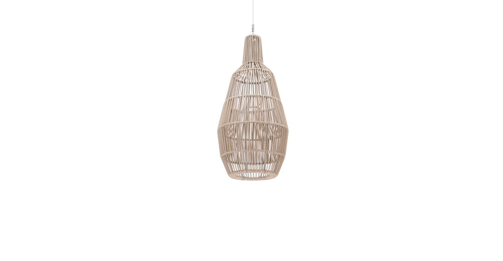 Doric Pendant Lamp - Linen.