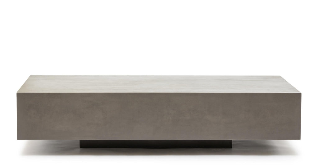 Drift Rectangular Coffee Table - Grey.