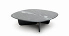 Eden Coffee Table 120 - Black Oak & Nero Perlato