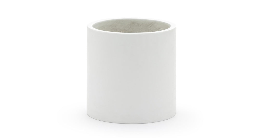 Elle Cylinder Planter Set Of 4 - Chalk.