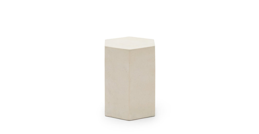 Gabi Stool - Cemento White.