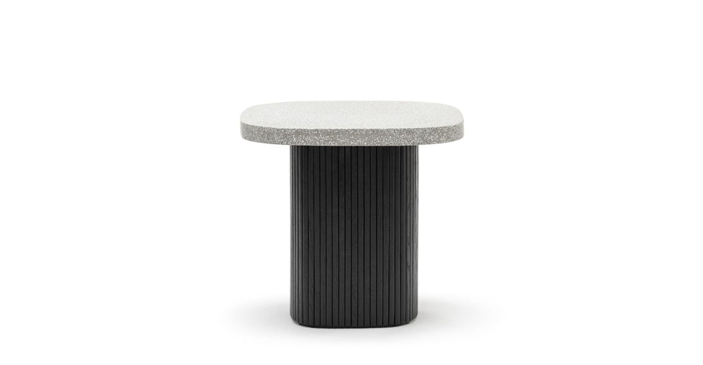 Gion Coffee Table 55 - Black Oak & Warm Grey.