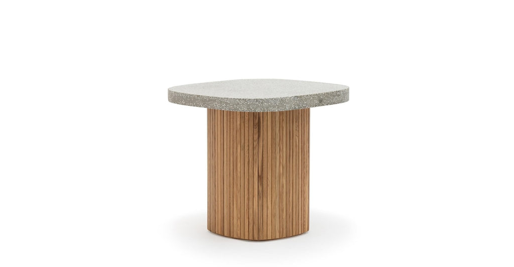 Gion Coffee Table 55 - Light Oak & Warm Grey.