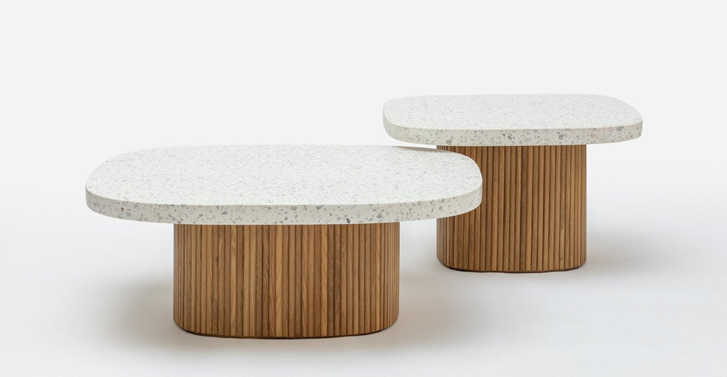 Gion Coffee Table 70 - Light Oak & Nougat.