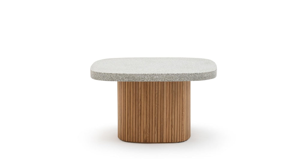 Gion Coffee Table 70 - Light Oak & Warm Grey.