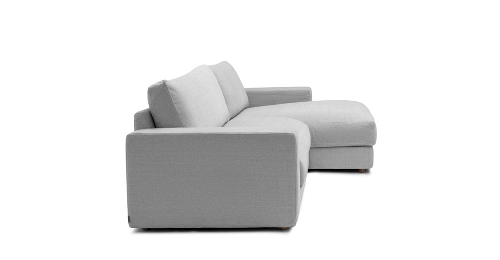 HANSEN L SHAPED SOFA - ALICE PEARL.