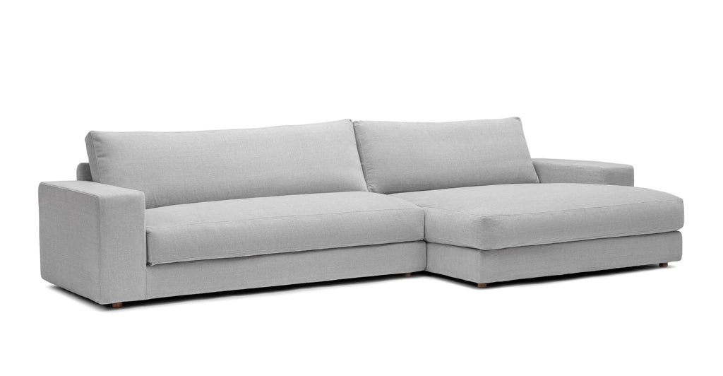 HANSEN L SHAPED SOFA - ALICE PEARL.