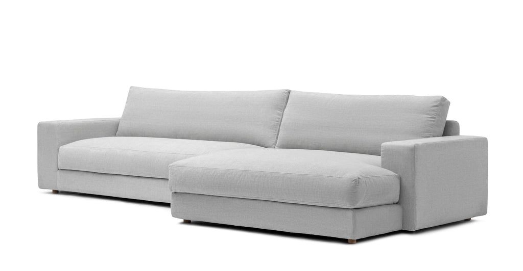 Hansen L Shaped Sofa - Alice Pearl.