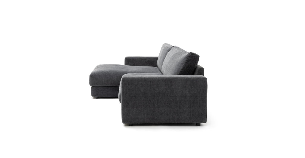 Hansen L Shaped Sofa - Black Forest.