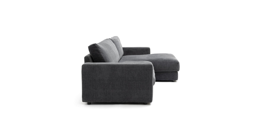 Hansen L Shaped Sofa - Black Forest.