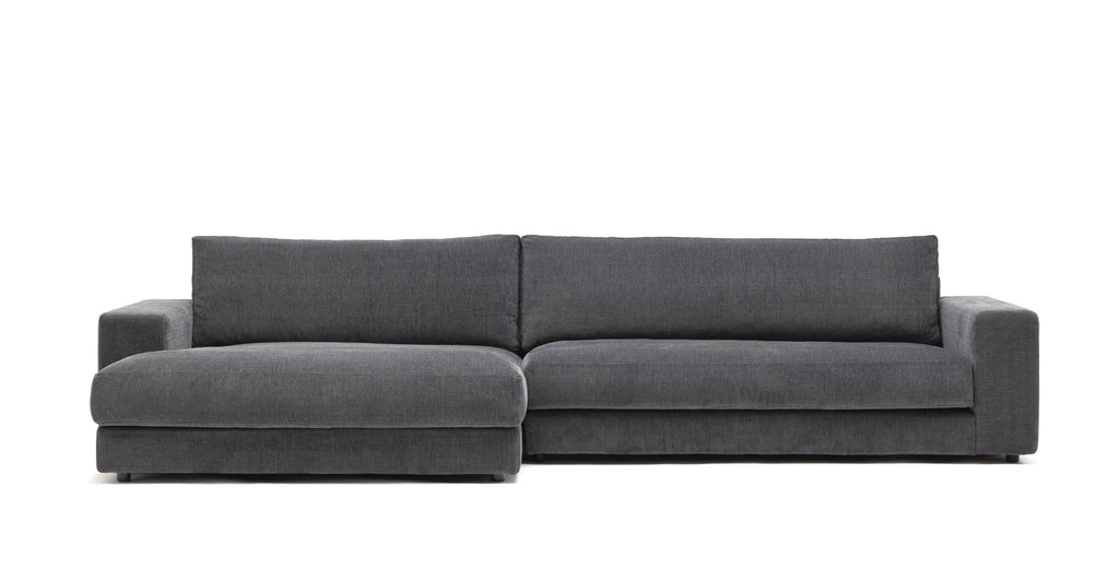 Hansen L Shaped Sofa - Black Forest.