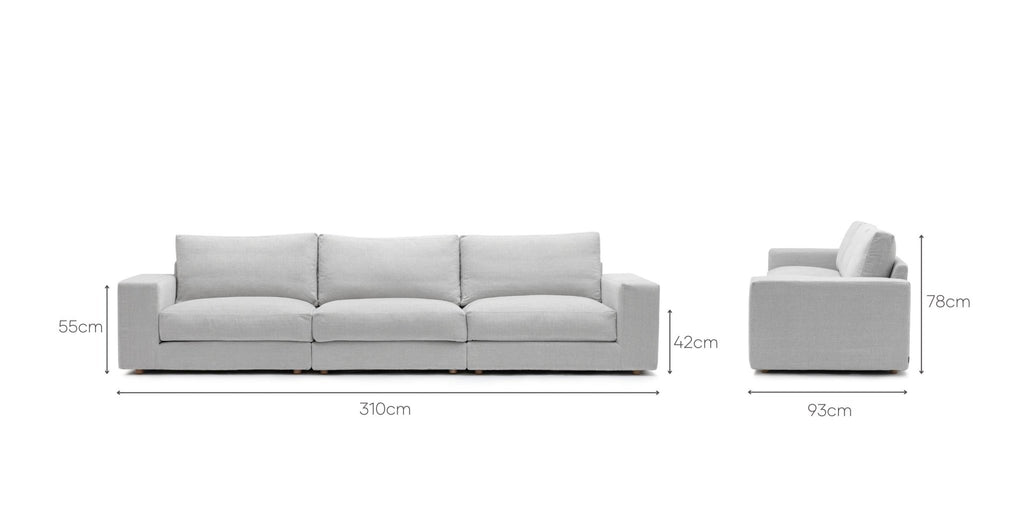 Hansen Modular Sofa - Alice Pearl.