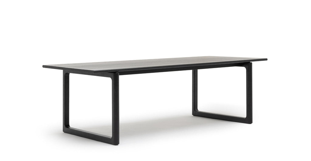 Hover Dining Table - Black Oak.