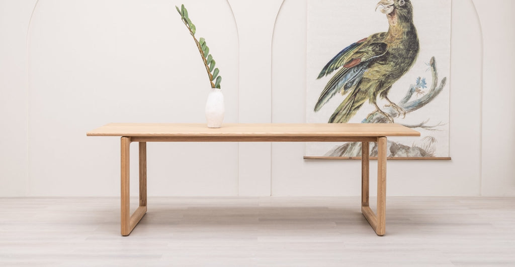 Hover Dining Table - Light Oak.