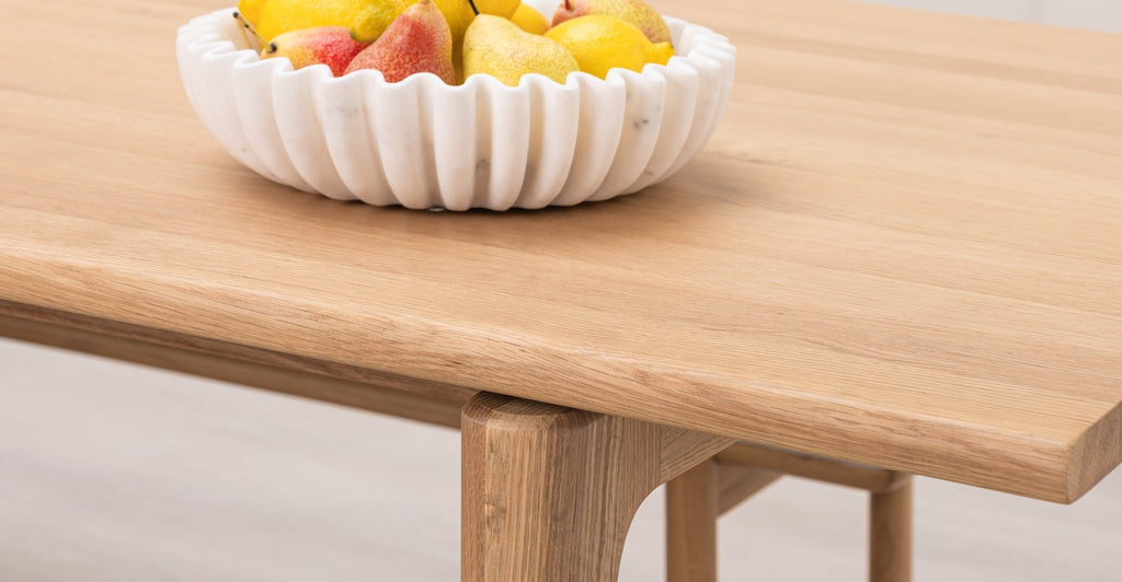 Hover Dining Table - Light Oak.