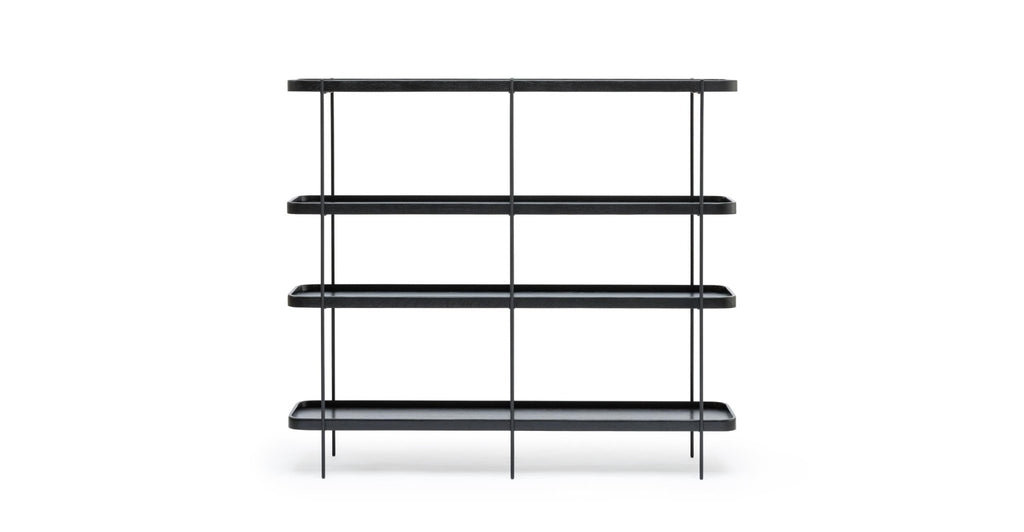 Humla 152 Tall Shelf - Black Oak.