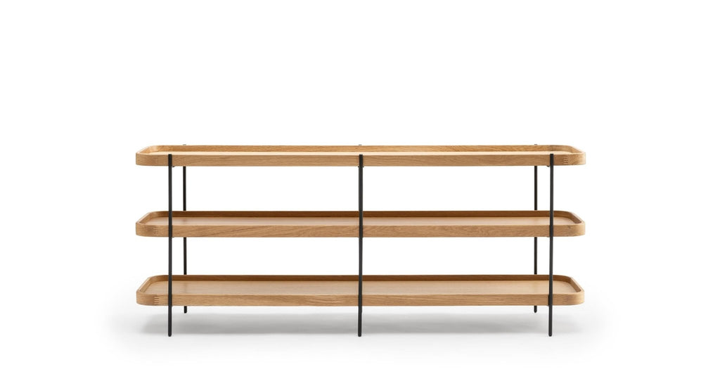 Humla 3 Tiered Shelf - Light Oak.