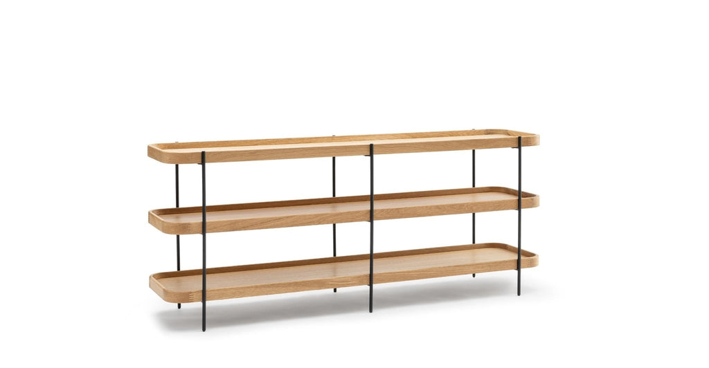 Humla 3 Tiered Shelf - Light Oak.