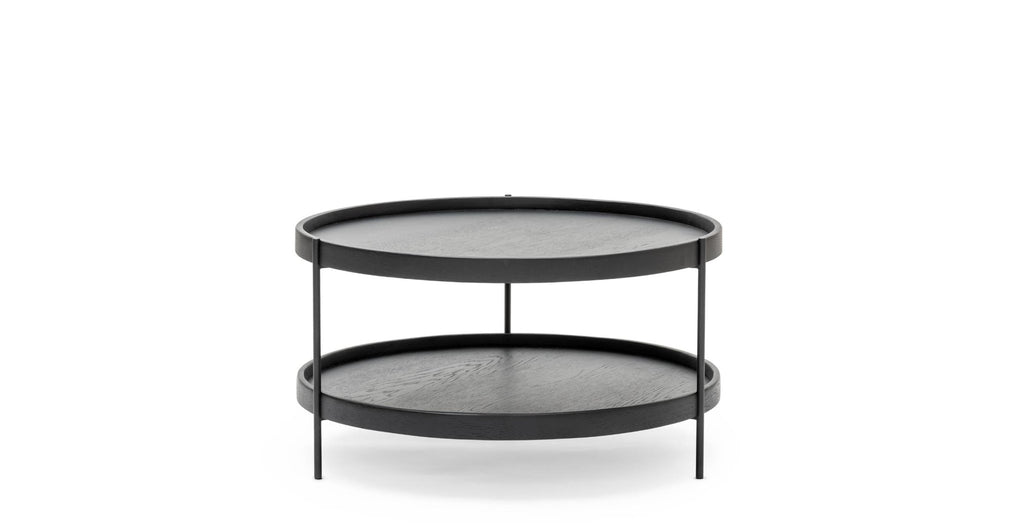 Humla Coffee Table - Black Oak.