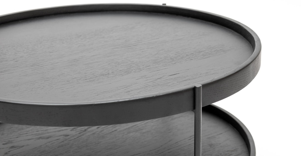 Humla Coffee Table - Black Oak.