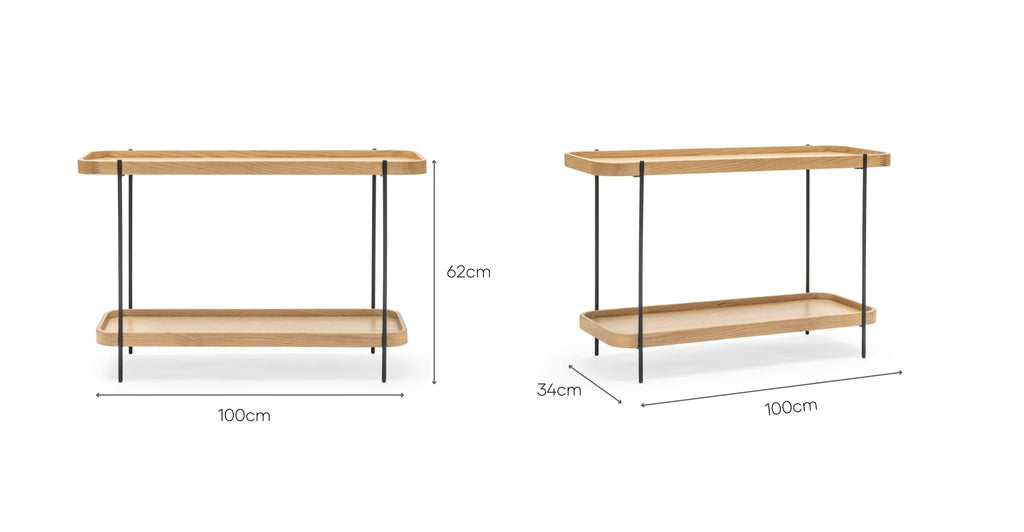 Humla Console - Light Oak.