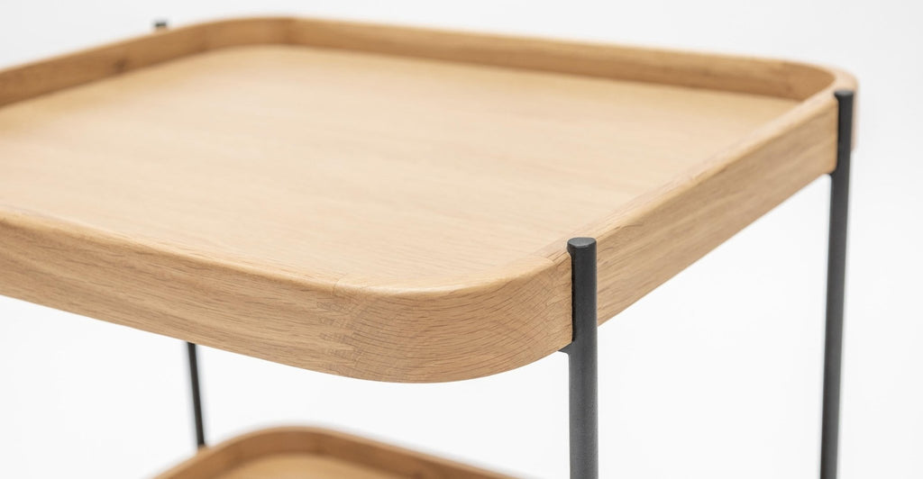 Humla Side Table - Light Oak.