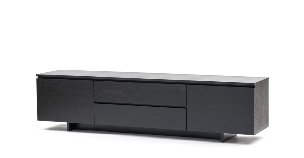 Kami 220 Entertainment Unit - Black Oak.