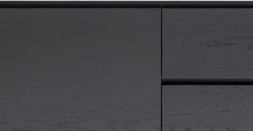 Kami 220 Entertainment Unit - Black Oak & Bianca Carrara.