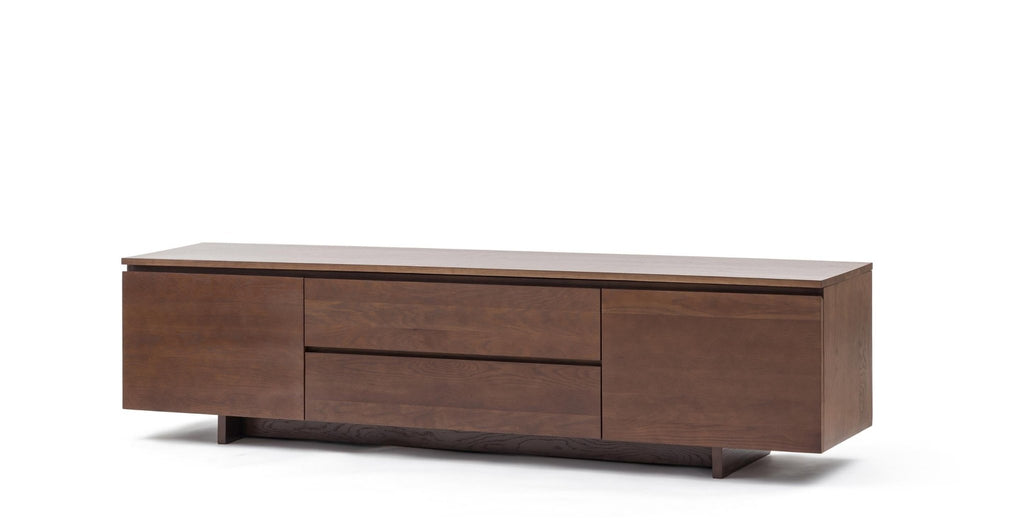 Kami 220 Entertainment Unit - Smoked Oak.