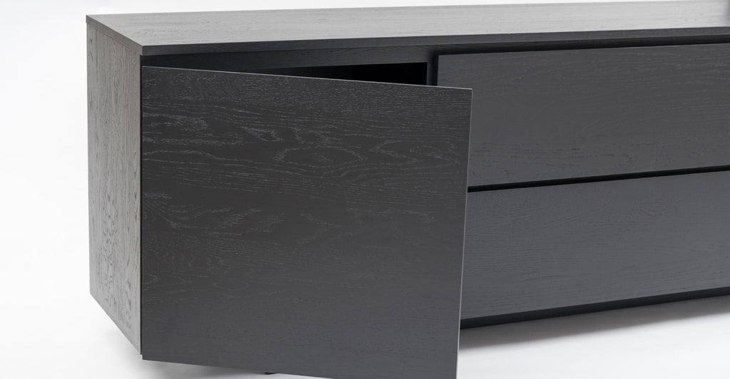 Kami 220 Sideboard - Black Oak.