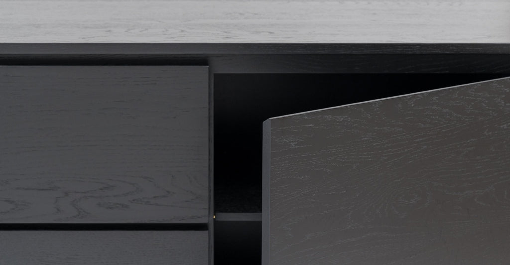 Kami 220 Sideboard - Black Oak.