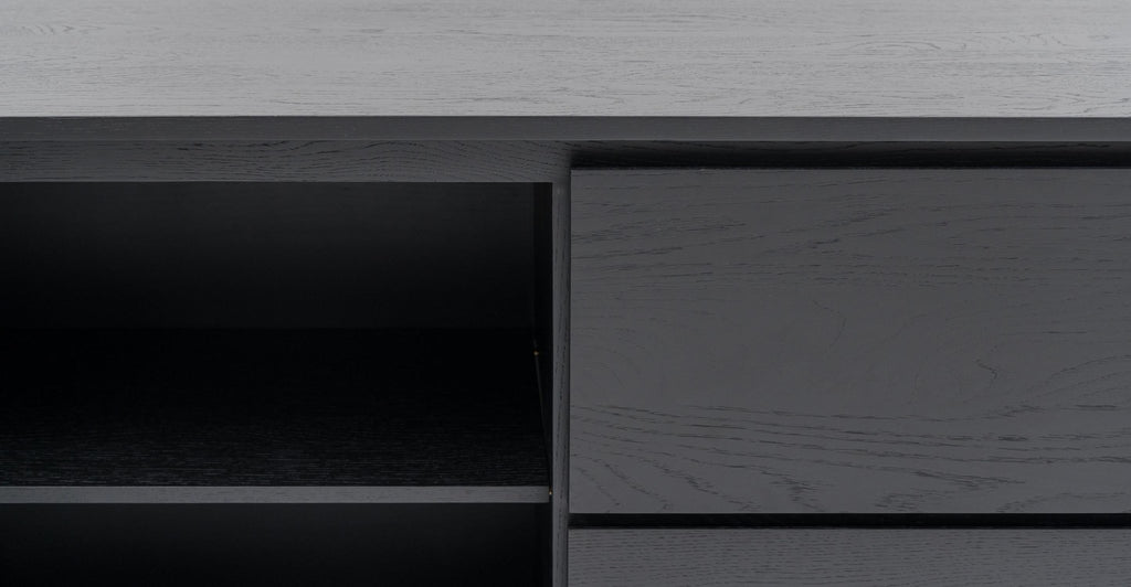 Kami 220 Sideboard - Black Oak.