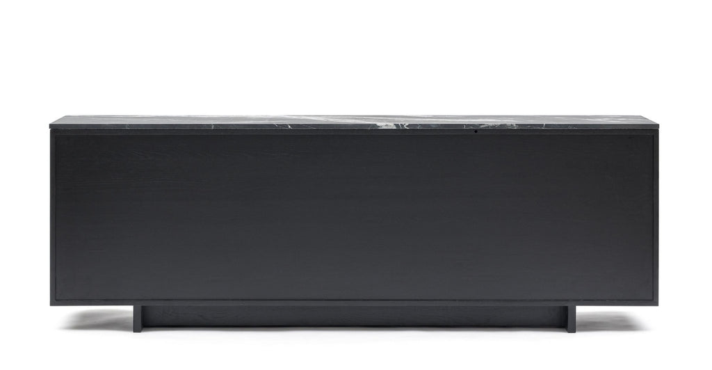 Kami 220 Sideboard - Black Oak & Nero Perlato