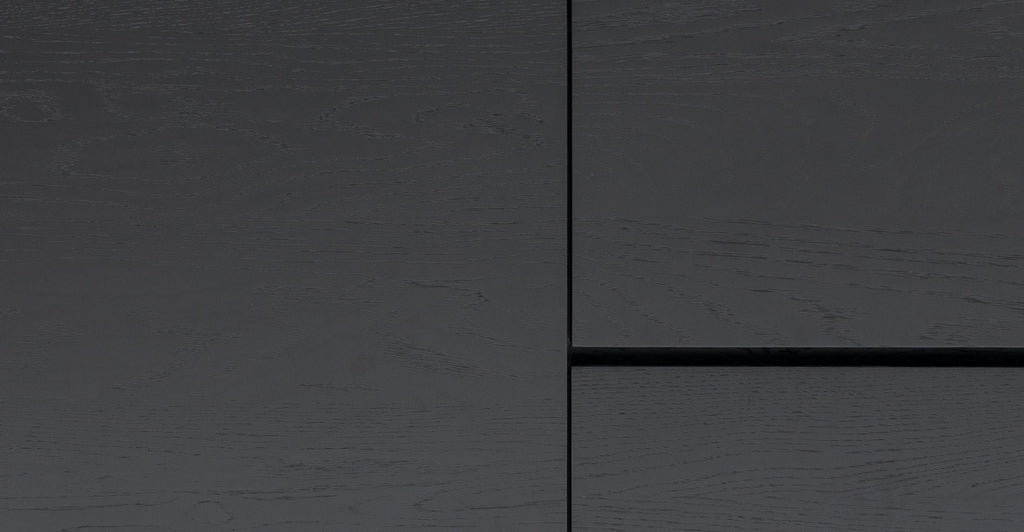 Kami 220 Sideboard - Black Oak & Nero Perlato