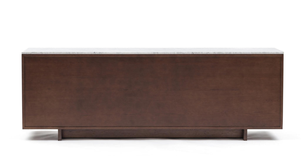 Kami 220 Sideboard - Smoked Oak & Bianca Carrara.