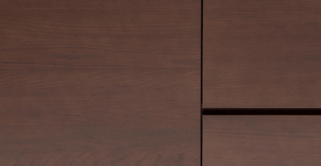 Kami 220 Sideboard - Smoked Oak & Bianca Carrara.