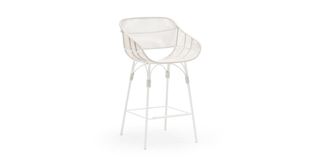 Marina Bar Stool - Stonewhite & Chalk.