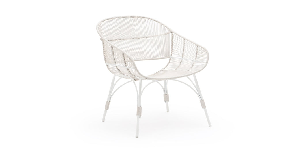 Marina Lounge Chair - Stonewhite Chalk.