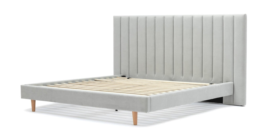 Martina Bed Standard - Silver.