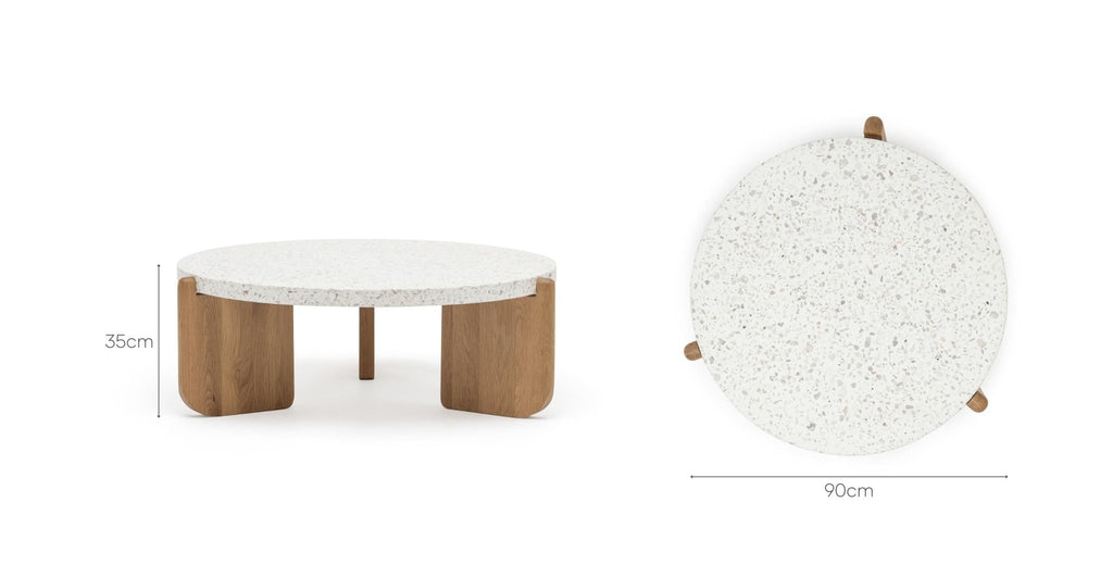 Native Coffee Table - Nougat & Light Oak